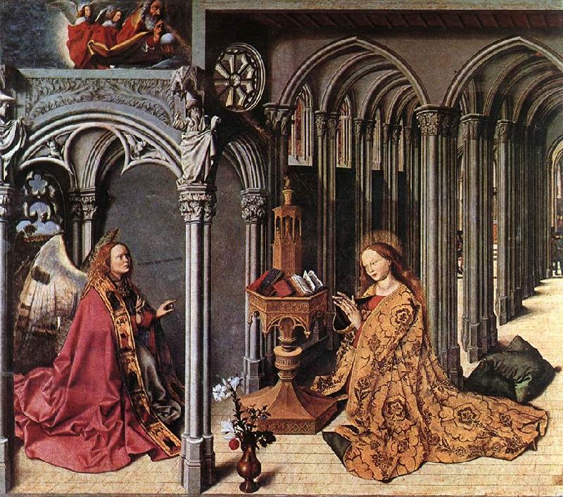 MASTER of the Aix Annunciation The Annunciation sg97 Spain oil painting art